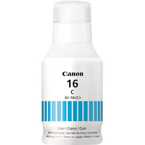 Canon BOTELLA DE TINTA GI-16 C CYAN 70ML MAXIFY GX6010 GX7010 - imagen 2