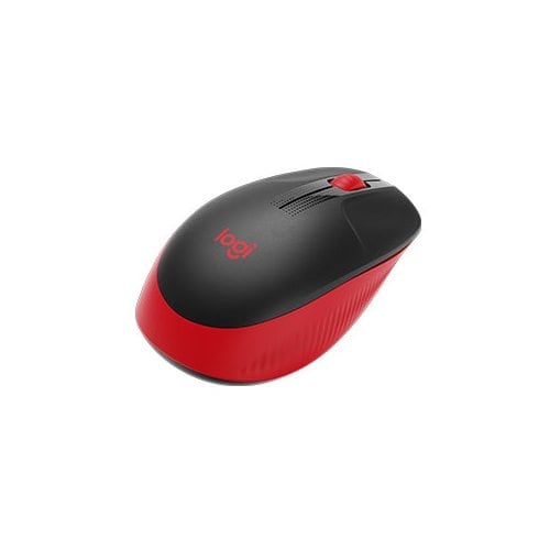 Logitech MOUSE INALAMBRICO M190 AMBIDIES DE TAMANO REGULAR COLOR ROJO - imagen 2