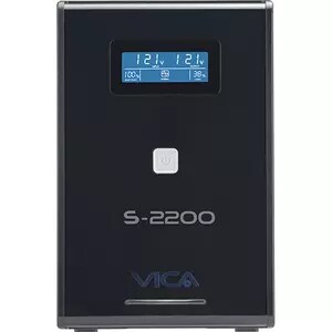Vica VICA S2200 NOBREAK 2200VA/1200W PANTALLA LCD 10 TOMAS SW MONITOREO - imagen 2