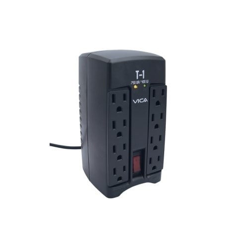 Vica VICA T-1 REGULADOR DE VOLTAJE 750VA/400W 8 TOMAS EMPOTRABLE - imagen 2