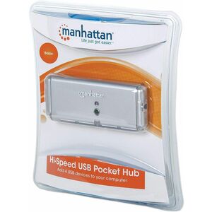 Manhattan HUB USB V2.0 4 PTOS MINI SIN FUENTE - imagen 8
