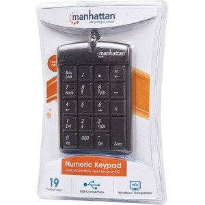 Manhattan TECLADO NUMERICO ALAMBRICO USB NEGRO - imagen 6