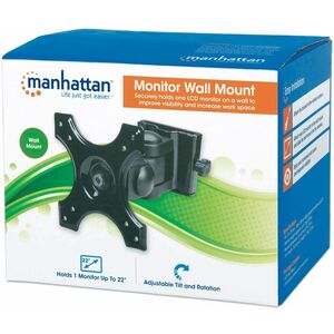Manhattan SOPORTEPARED MONITOR PANTALLA TV ARTICULADO 13IN A 22IN 12KG - imagen 2