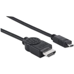 Manhattan CABLE VIDEO HDMI 1.4 M-MICRO 2M ETHERNET - imagen 4