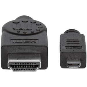 Manhattan CABLE VIDEO HDMI 1.4 M-MICRO 2M ETHERNET - imagen 5