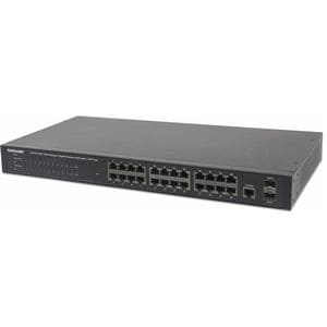 Intellinet SWITCH ADMINISTRABLE POE GIGABIT 24 PTOS 240W 2 PTOS SFP - imagen 6