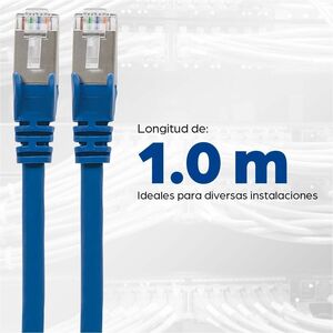 Intellinet CABLE DE RED PATCH CAT6A RJ45 0.90M SFTP BLINDADO AZUL - imagen 6