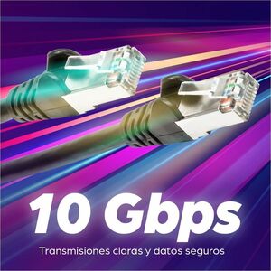 Intellinet CABLE DE RED PATCH CAT6A RJ45 4.2M SFTP BLINDADO NEGRO - imagen 3