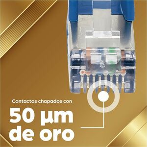 Intellinet CABLE DE RED PATCH CAT6A RJ45 7.6M SFTP BLINDADO AZUL - imagen 9