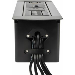 Manhattan CAJA DE CONEXION PARA MESA CON ENCHUFE USB RED HDMI VGA - imagen 2
