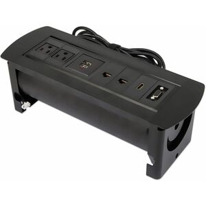 Manhattan CAJA DE CONEXION PARA MESA CON ENCHUFE USB RED HDMI VGA - imagen 6