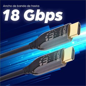 Manhattan CABLE HDMI 2.0 FIBRA OPTICA M-M 50.0M - imagen 9