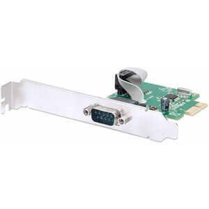 Manhattan TARJETA SERIAL PCI EXPRESS 1 PUERTO DB9 BRACKET CORTO Y LARGO - imagen 3