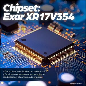 Manhattan TARJETA SERIAL PCIE CON ADAPTADOR 4 PUERTOS DB9 - imagen 2