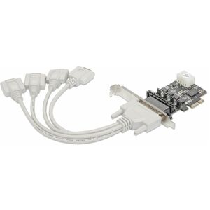 Manhattan TARJETA SERIAL PCIE CON ADAPTADOR 4 PUERTOS DB9 - imagen 7