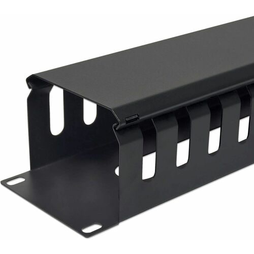Intellinet Organizador Horizontal 19" 2u Metalico - Panel Del Administración De Cables - 2u Rack Height X 88mm Longitud - Acero