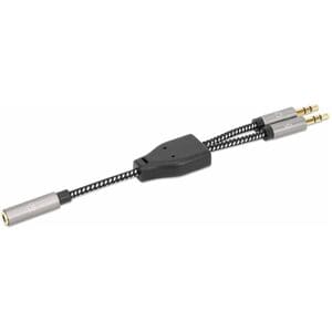 Manhattan CABLE ADAPTADOR AUDIO Y 3.5MM 1 A 2 AUDIFONO Y MICROFONO - imagen 7