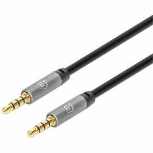 Manhattan CABLE AUDIO ESTEREO 3.5MM 1.0M MACHO-MACHO - imagen 6