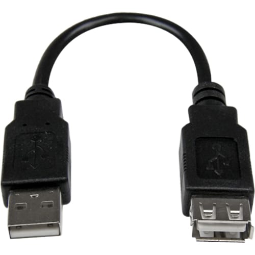 StarTech.com CABLE EXTENSOR USB 2.0 MACHO A HEMBRA DE 15CM . - imagen 2