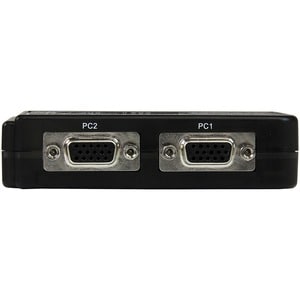 StarTech.com Juego de Conmutador Switch KVM de 2 puertos con todo incluido - USB - Audio y Video VGA - 2 Computador(es) - VGA - 2048 x 1536
