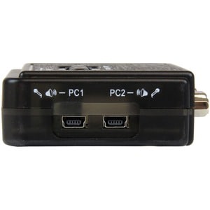 StarTech.com Juego de Conmutador Switch KVM de 2 puertos con todo incluido - USB - Audio y Video VGA - 2 Computador(es) - VGA - 2048 x 1536