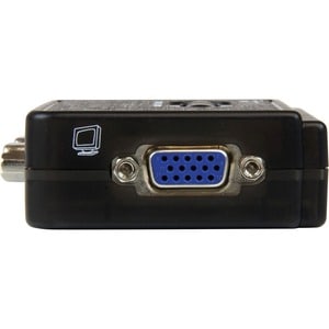 StarTech.com Juego de Conmutador Switch KVM de 2 puertos con todo incluido - USB - Audio y Video VGA - 2 Computador(es) - VGA - 2048 x 1536