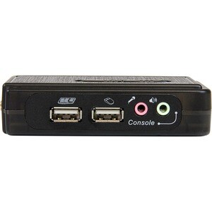 StarTech.com Juego de Conmutador Switch KVM de 2 puertos con todo incluido - USB - Audio y Video VGA - 2 Computador(es) - VGA - 2048 x 1536