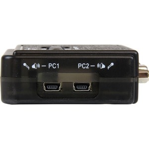 StarTech.com Juego de Conmutador Switch KVM de 2 puertos con todo incluido - USB - Audio y Video VGA - 2 Computador(es) - VGA - 2048 x 1536