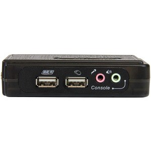 StarTech.com Juego de Conmutador Switch KVM de 2 puertos con todo incluido - USB - Audio y Video VGA - 2 Computador(es) - VGA - 2048 x 1536