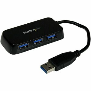 StarTech.com CONCENTRADOR HUB USB 3.0 4 PUERTOS PARA LAPTOP NEGRO . - imagen 3