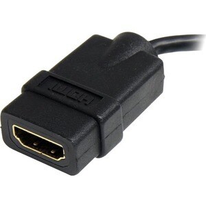 StarTech.com CABLE ADAPTADOR DE 12CM HDMI DE ALTA VELOCIDAD A MICRO HDMI - H - imagen 2