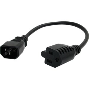 StarTech.com CABLE DE 30CM DE ALIMENTACION C14 A NEMA 5-15R PARA COMPUTADOR. - imagen 5