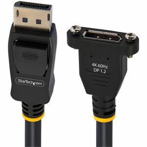 StarTech.com CABLE DISPLAYPORT 91CM PARA MONTAJE EN PANEL HEMBRA A MACHO . - imagen 6