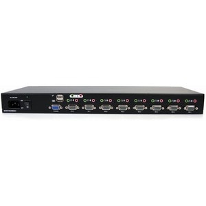 StarTech.com CONMUTADOR SWITCH KVM VGA 8 PUERTOS USB A Y AUDIO 1U RACK - imagen 2