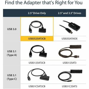 StarTech.com CABLE ADAPTADOR USB 3.0 UASP A SATA III PARA DISCO DE 2.5IN - imagen 6