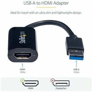 StarTech.com ADAPTADOR DE VIDEO CONVERTIDOR USB 3.0 A HDMI CABLE - imagen 5