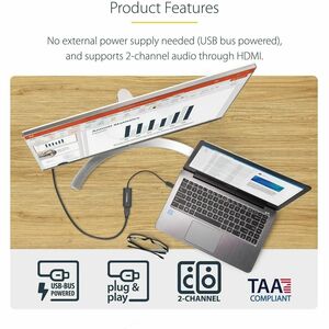 StarTech.com ADAPTADOR DE VIDEO CONVERTIDOR USB 3.0 A HDMI CABLE - imagen 6