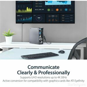 StarTech.com CONVERTIDOR DISPLAYPORT A HDMI ADAPTADOR ACTIVO DP 4K 30HZ . - imagen 2