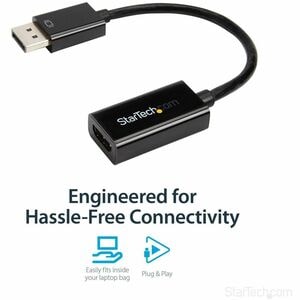 StarTech.com CONVERTIDOR DISPLAYPORT A HDMI ADAPTADOR ACTIVO DP 4K 30HZ . - imagen 5
