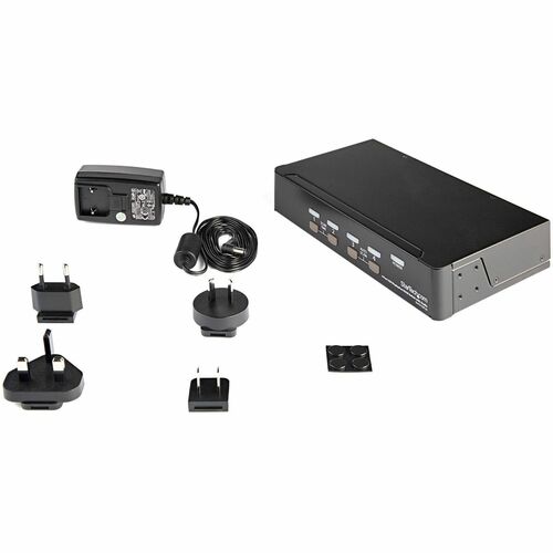 StarTech.com SWITCH CONMUTADOR KVM 4X DISPLAYPORT DP AUDIO HUB USB - imagen 4
