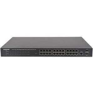 Intellinet SWITCH ADMINISTRABLE POE GIGABIT 24 PTOS 240W 2 PTOS SFP - imagen 3