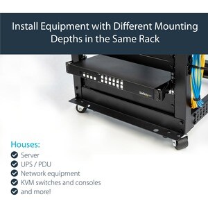 StarTech.com JUEGO ADAPTADOR DE PROFUNDIDAD DE RIEL PARA RACKS 1U . - imagen 6