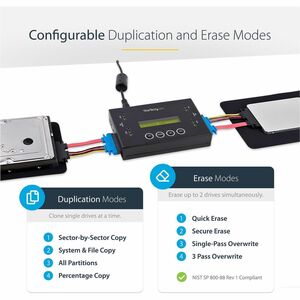 StarTech.com COPIADOR DE UNIDADES SATA 2.5 . . - imagen 5