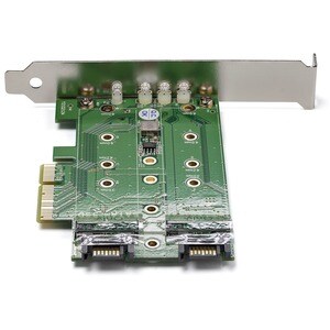 StarTech.com TARJETA ADAPTADORA PCI EXPRESS 3 PUERTOS M.2 1XNVME 2XSATA - imagen 5