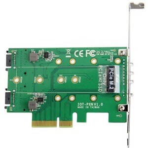 StarTech.com TARJETA ADAPTADORA PCI EXPRESS 3 PUERTOS M.2 1XNVME 2XSATA - imagen 8