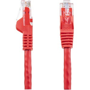 StarTech.com CABLE DE RED DE 1.8M ROJO CAT6 6 ETHERNET GIGABIT SIN ENGANCHES - imagen 3