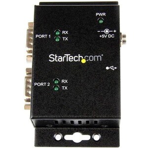 StarTech.com ADAPTADOR HUB USB A SERIAL DB9 FTDI DE 2 PUERTOS DE PARED - imagen 5
