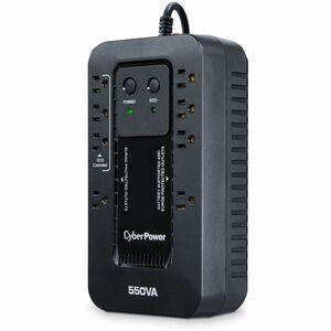 CyberPower NOBREAK UPS CYBERPOWER EC550 550VA/330W.ECO.STANDBY.8CONT.RJ11/U - imagen 8