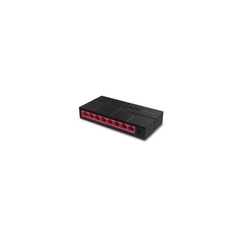 Mercusys SWITCH DE ESCRITORIO MERCUSYS. 8 PUERTOS GIGABIT COLOR NEGRO - imagen 3