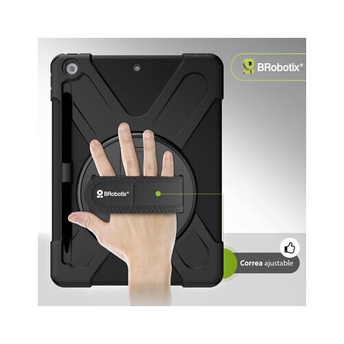 BRobotix FUNDA P/IPAD 10.2 CON CORREA Y - imagen 3